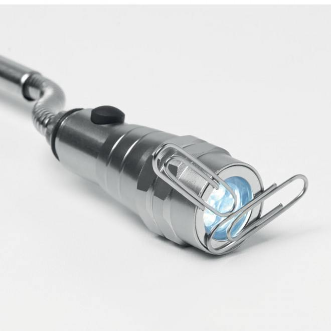 LAMPE TORCHE PUBLICITAIRE FLEXIBLE TÉLESCOPIQUE 'NESSIE'