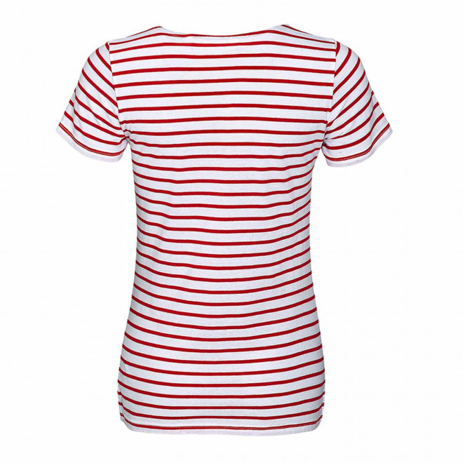 T SHIRT MARINIÈRE PUBLICITAIRE FEMME 'MILES' 150GR/M²