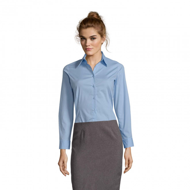CHEMISES MANCHES LONGUES FEMME 'EDEN' 140 GR/M²