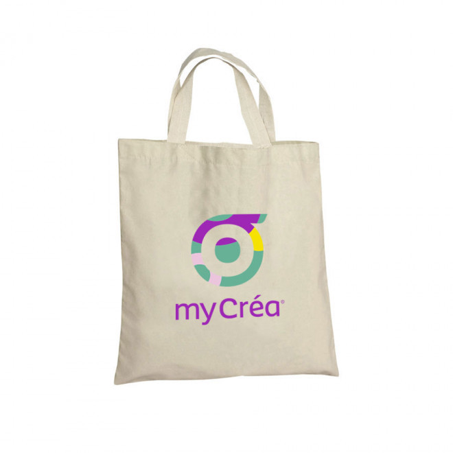 TOTE BAG PUBLICITAIRE ANSES COURTES 'MINI CLEA' 110 GR/M²