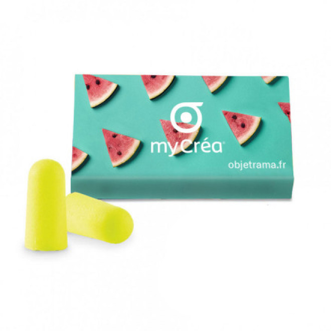 BOUCHONS D'OREILLES PUBLICITAIRE 'CHUT'