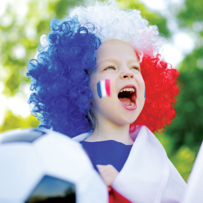 STICK DE MAQUILLAGE DRAPEAU PERSONNALISABLE 'TRIOCOLOR'