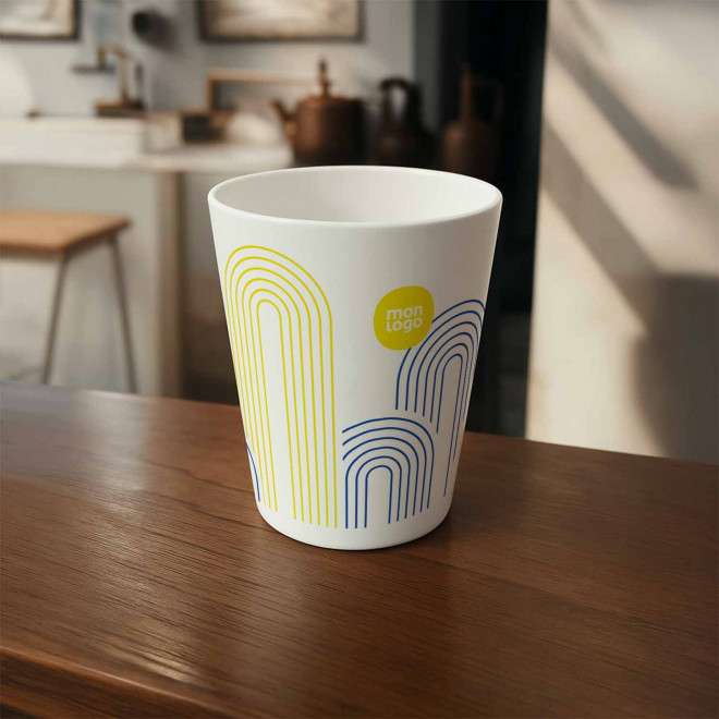 GOBELET A CAFE RÉUTILISABLE PERSONNALISABLE 10 CL 'CUP' 