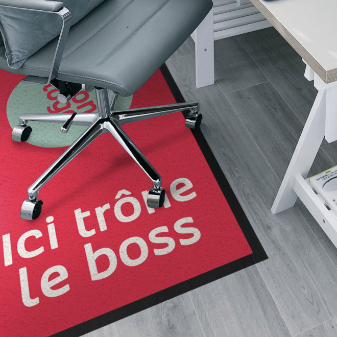 TAPIS D'ACCUEIL PERSONNALISÉ 'BIENVENUE'