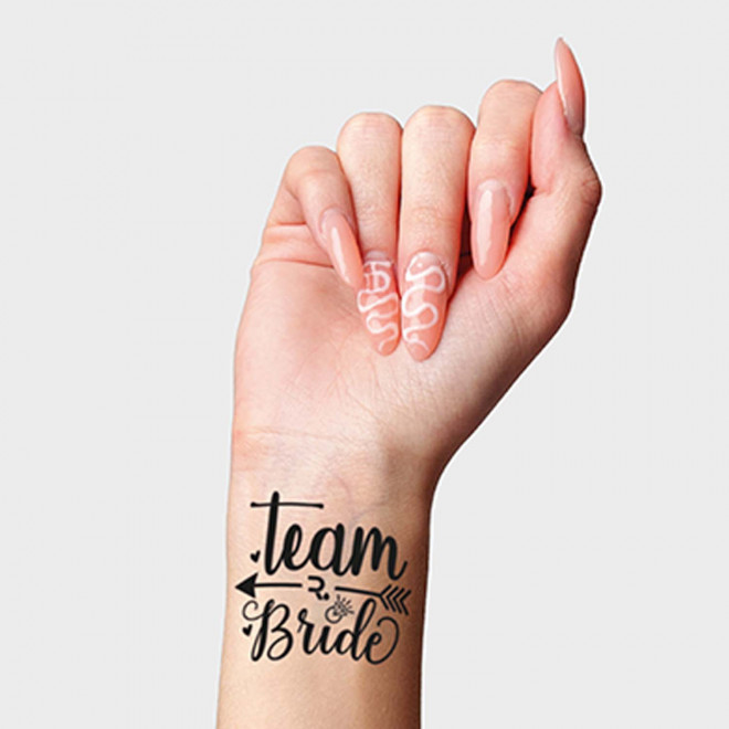 TATOUAGE EPHEMERE PERSONNALISE NOIR 'MAORO'