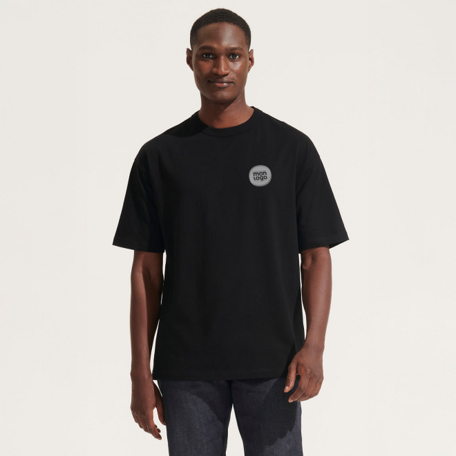 TEE SHIRT PERSONNALISABLE OVERSIZE COULEUR HOMME 'BOXY'