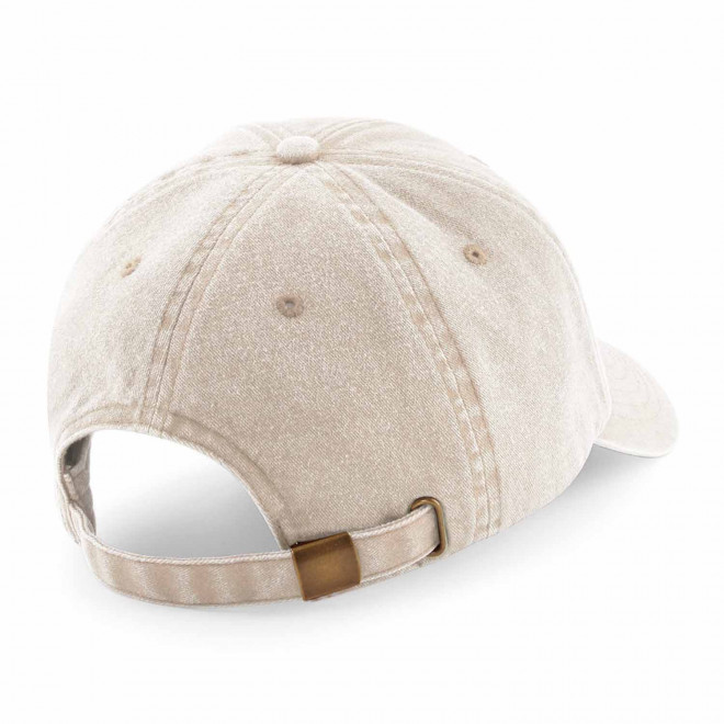 CASQUETTE VINTAGE PROFIL BAS PERSONNALISABLE 'KAPICA'