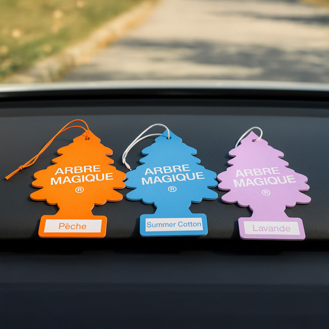 DESODORISANT ARBRE MAGIQUE PERSONNALISABLE 'SAPIN'