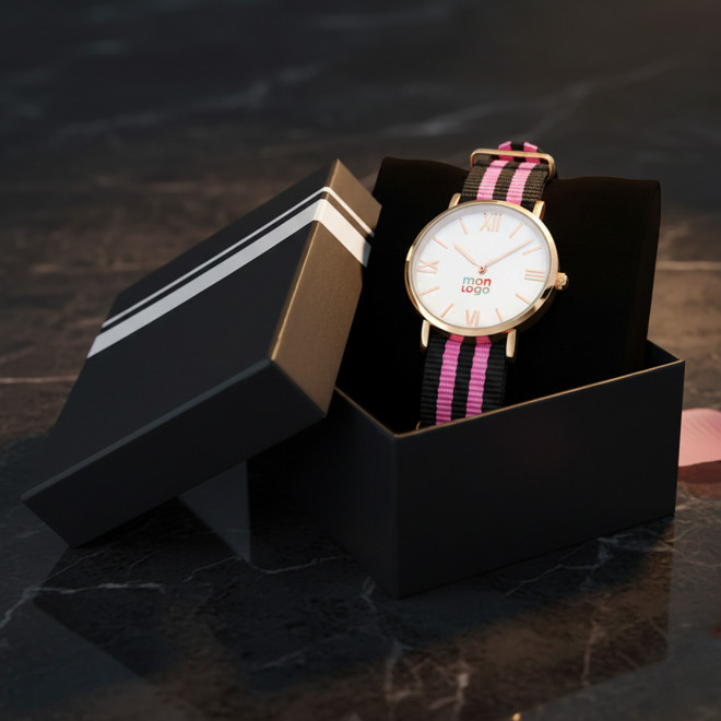 MONTRE FEMME PERSONNALISABLE 'AXELLE'