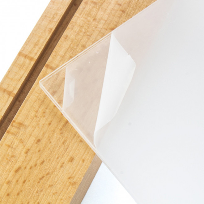 PORTE AFFICHE BOIS PERSONNALISABLE 'OUKA' A5