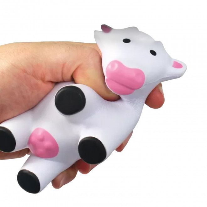 PORTE CLES ANTI STRESS PERSONNALISABLE 'STREZOU VACHE'