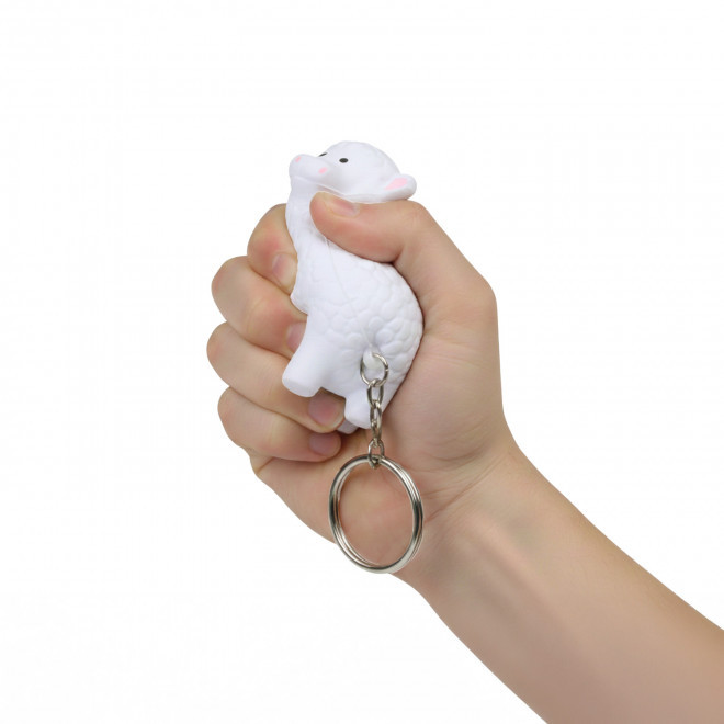 PORTE CLES ANTI STRESS PUBLICITAIRE 'STREZOU MOUTON'