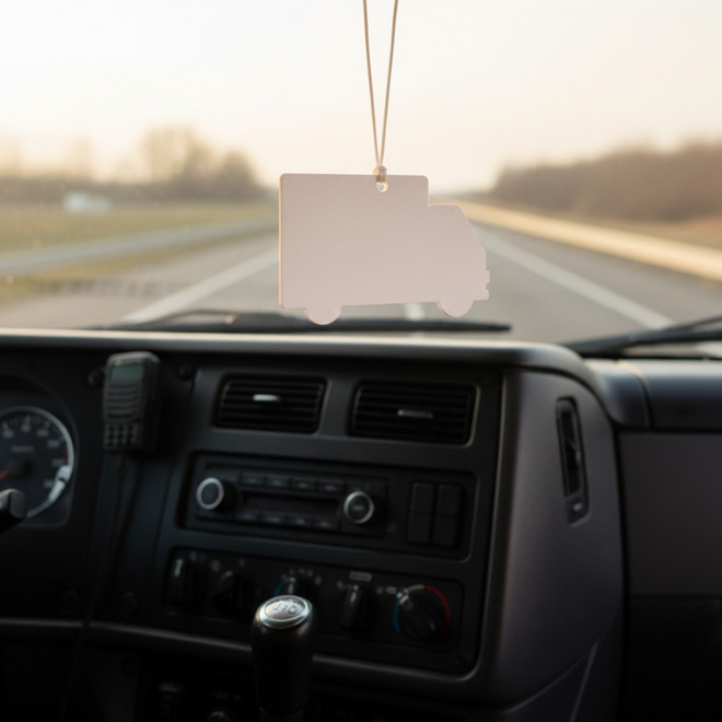 DESODORISANT VOITURE PERSONNALISABLE 'KENDO CAMION'