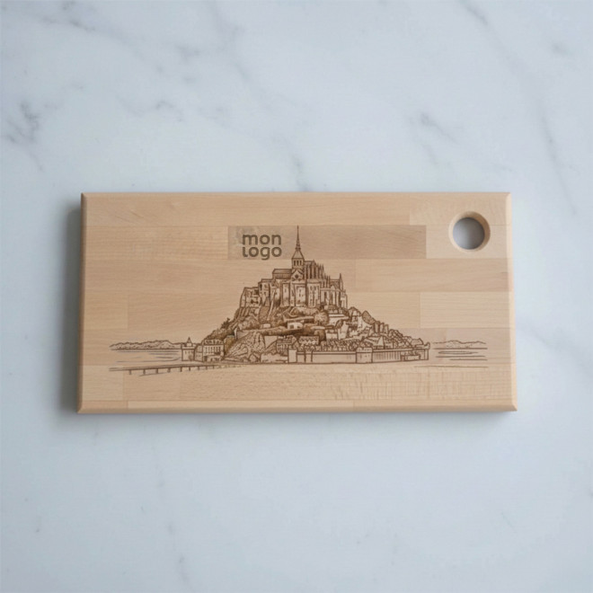 PLANCHE A DECOUPER EN BOIS MIF PERSONNALISABLE 'BOISO L'