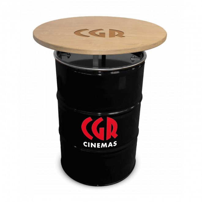 BARIL PERSONNALISABLE 'BAROUL BLACK TABLE'