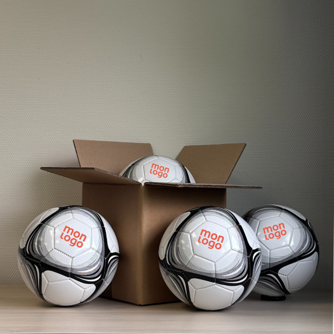 BALLON FOOT PVC PERSONNALISE 'SOCCERPRO'