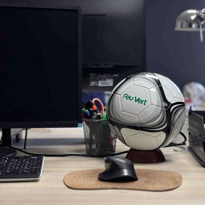 BALLON FOOT PVC PERSONNALISE 'SOCCERPRO'