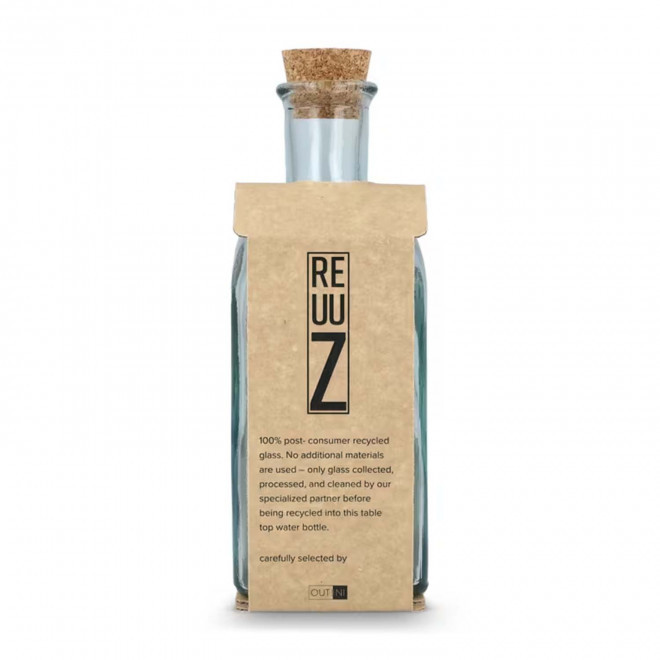 BOUTEILLE PERSONNALISEE EN VERRE RECYCLE 500ML 'PIRATE'