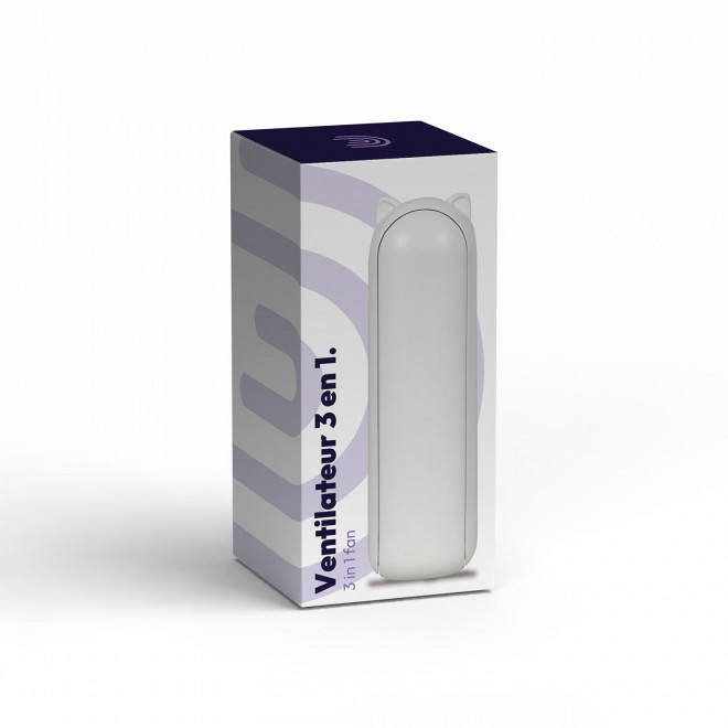VENTILATEUR BATTERIE PLIABLE PERSONNALISE 'GLATO'