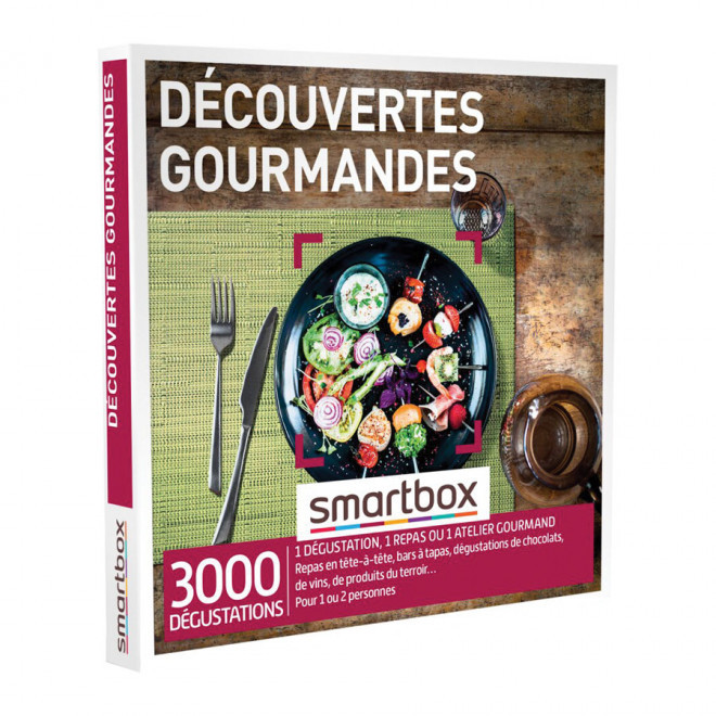 COFFRET DÉCOUVERTE GASTRONOMIQUE SMARTBOX®