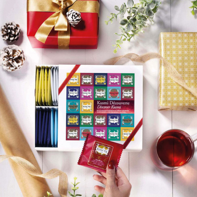 COFFRET DÉCOUVERTE KUSMI TEA® 45 SACHETS