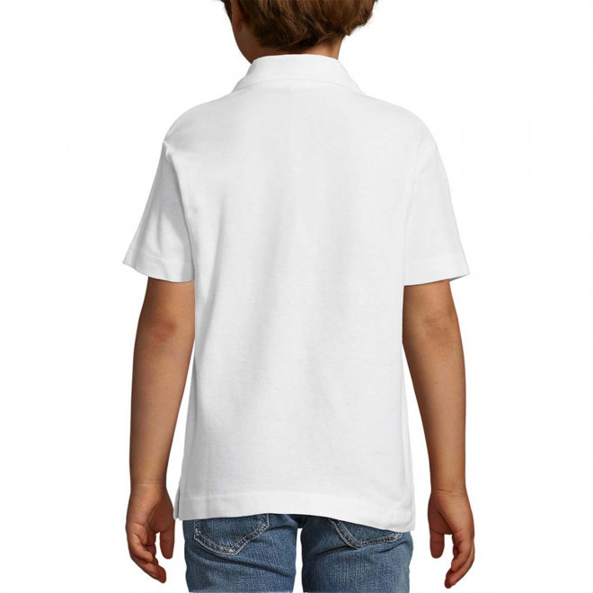 POLO BLANC PUBLICITAIRE ENFANT 'SUMMER KIDS' 170 GR/M²