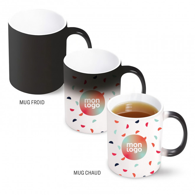 MUG MAGIQUE PUBLICITAIRE IMPRESSION SUBLIMATION 'MACHIATTO'