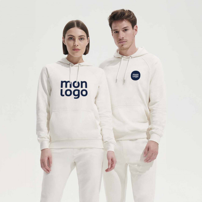 SWEAT SHIRT PROMOTIONNEL MIXTE BIO 'STELLAR' 280 GR/M²