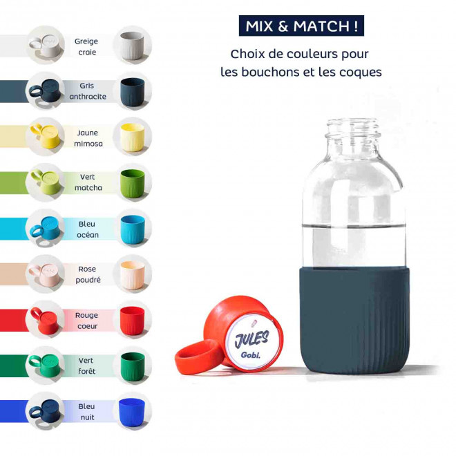 GOURDE TRANSPARENTE PUBLICITAIRE EN VERRE 'GOBI INDOOR'