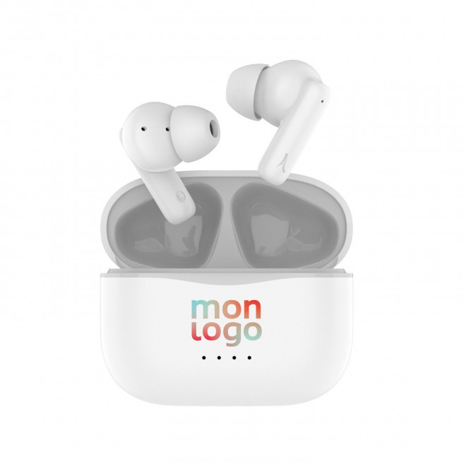 ÉCOUTEURS BLUETOOTH® PERSONNALISÉS AKASHI® 'SOLIN'