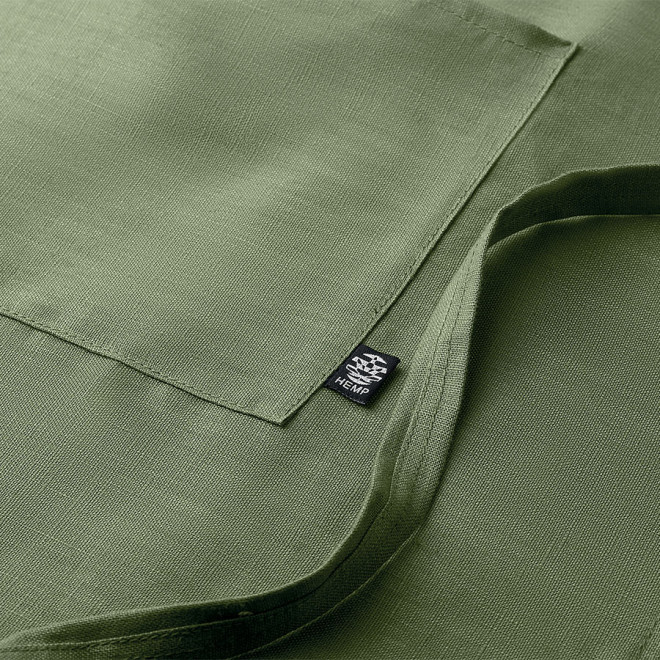 TABLIER PERSONNALISÉ EN CHANVRE 'COCADA'