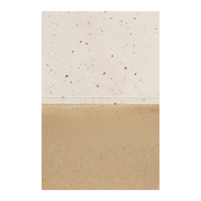 BLOC NOTES ECOLOGIQUE PERSONNALISABLE 50 FEUILLES 'GRAINUS'