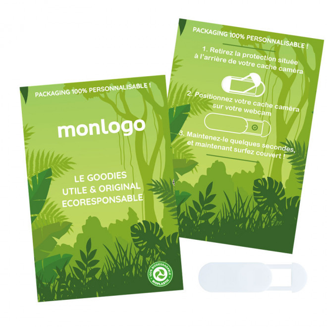 CACHE CAMÉRA PERSONNALISABLE ULTRA FIN EN PLA 'CACHECAM® ORIGINAL'