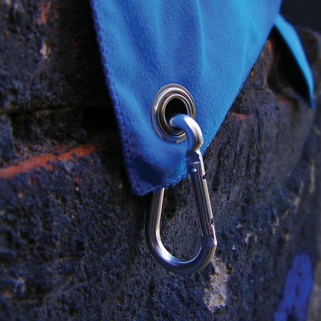 SERVIETTE MICROFIBRE PERSONNALISÉE QUADRI 'DULLY'