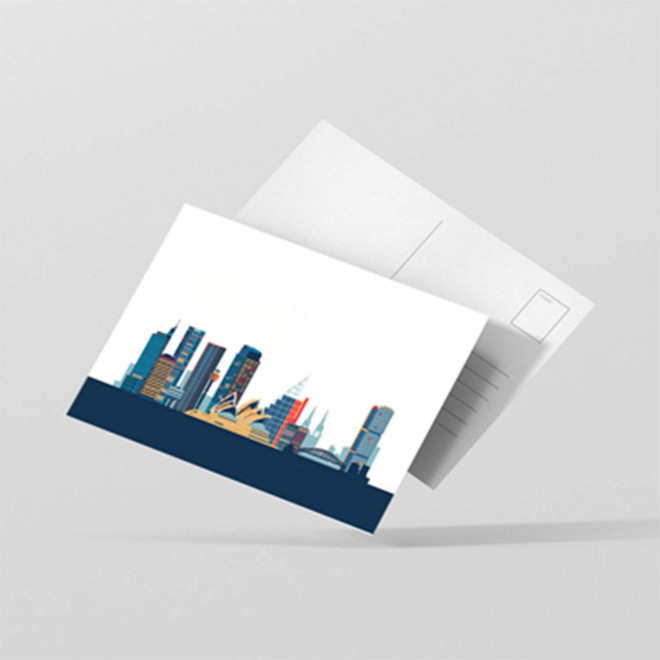 CARTE POSTALE PERSONNALISEE 'CARTA'