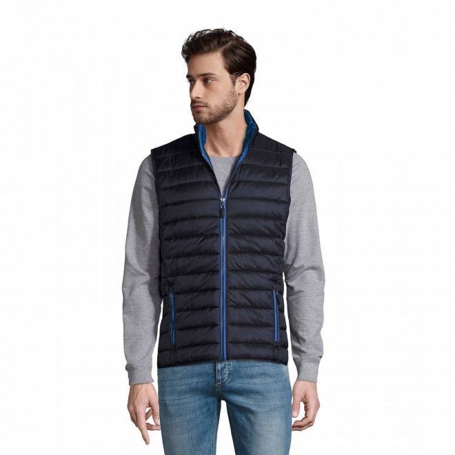 DOUDOUNE PUBLICITAIRE SANS MANCHE HOMME 'WAVE'   EXPÉDITION EXPRESS 72H