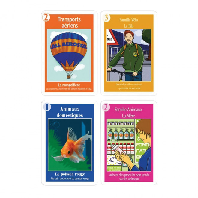 JEU DE 7 FAMILLES PUBLICITAIRE 'OLIVE'