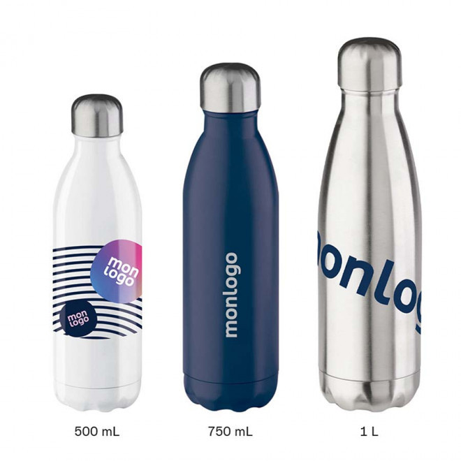 BOUTEILLE ISOTHERME PUBLICITAIRE EN INOX 500ML 'ASTRIO'