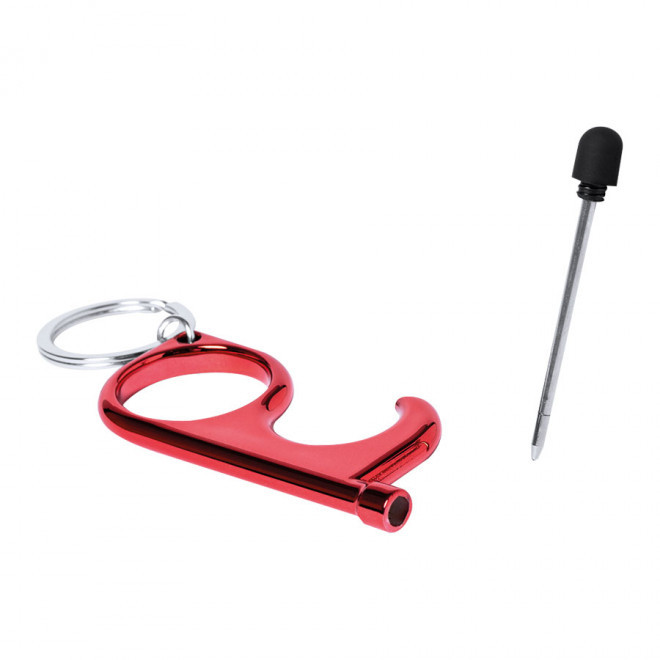 PORTE CLÉS SANS CONTACT STYLET PERSONNALISABLE 'COURBY'