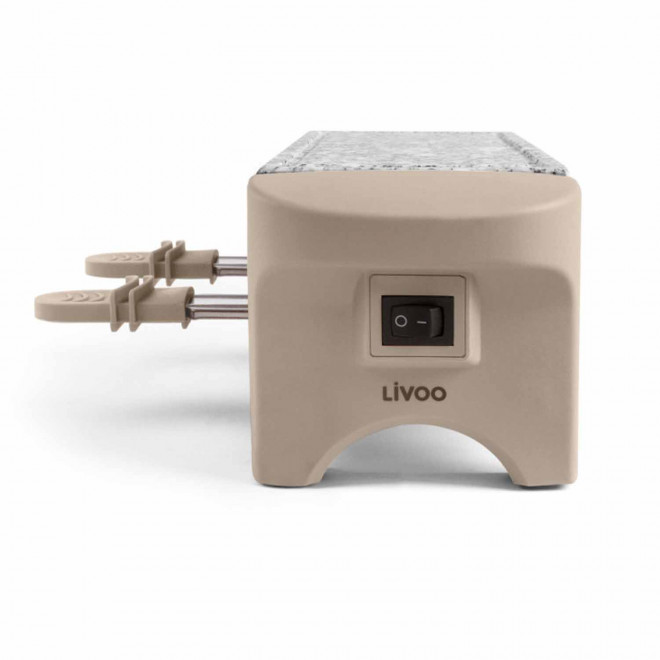 APPAREIL À RACLETTE PUBLICITAIRE 2 PERSONNES LIVOO® 'CHEESE DUO'