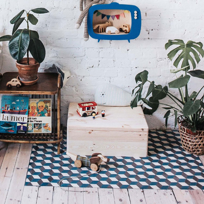 CAISSE EN BOIS PERSONNALISABLE AVEC COUVERCLE 'KATAKO'