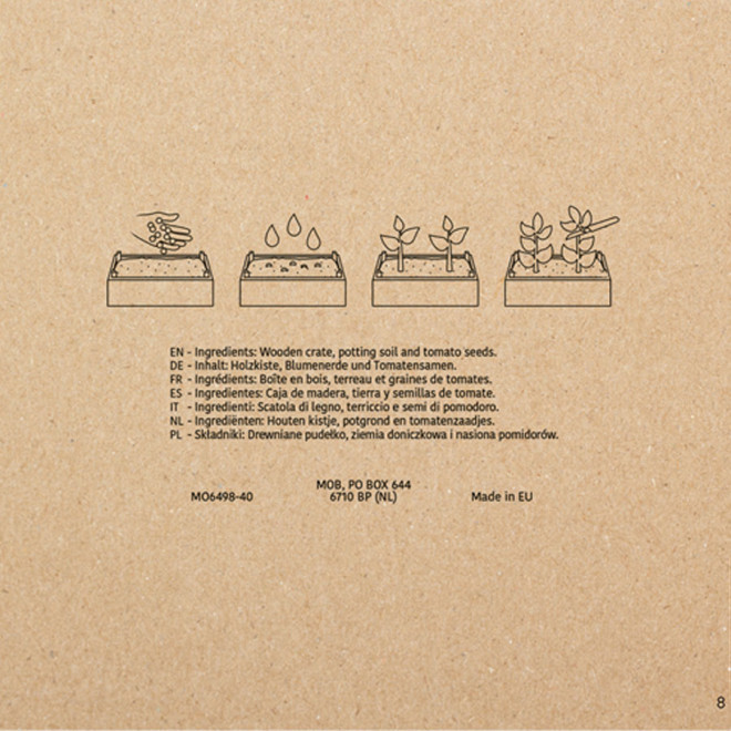 KIT DE CULTURE PERSONNALISÉ 'PLANTATIO'