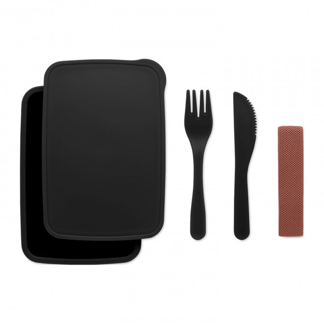 RAPIDE 4J   LUNCH BOX PERSONNALISÉE AVEC COUVERTS 'DOPPITA'