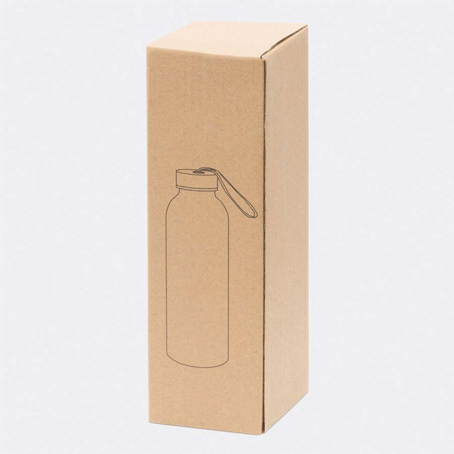 BOUTEILLE PERSONNALISÉE EN VERRE 500ML 'LUCARA'