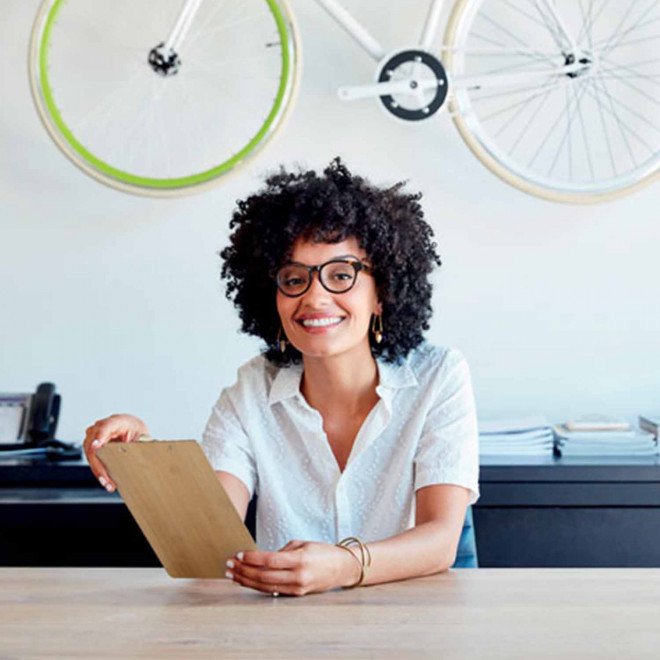 PORTE BLOC PERSONNALISÉ BAMBOU 'MANTEKA' 