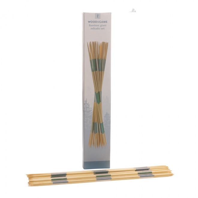JEU DE MIKADO GÉANT PERSONNALISÉ 'BAMBOO XL'