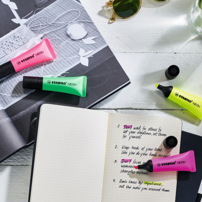 SURLIGNEUR PERSONNALISÉ STABILO® 'NEON'
