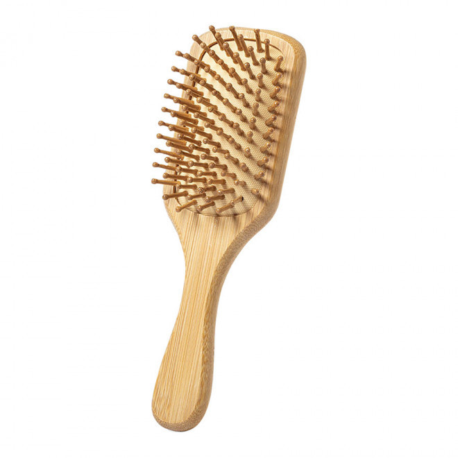 BROSSE À CHEVEUX PERSONNALISÉE EN BAMBOU 'SPAZZOLA'