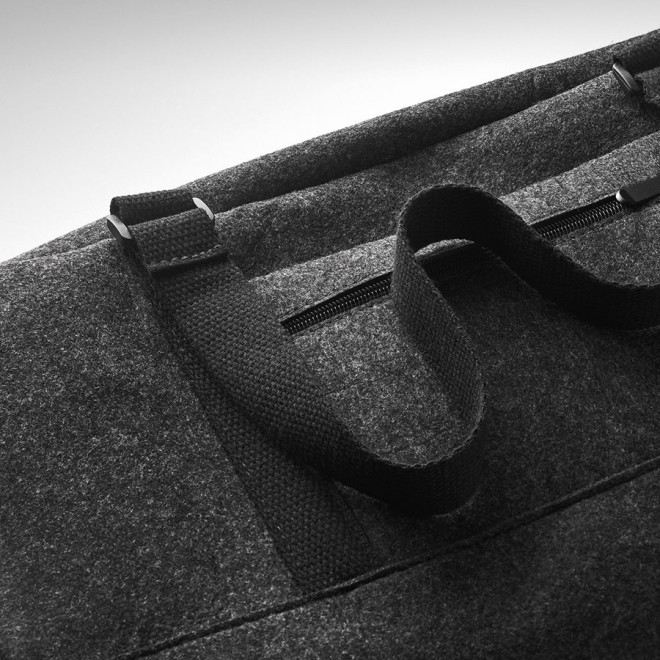 SAC WEEK END PERSONNALISABLE EN FEUTRINE RPET 'SILA'