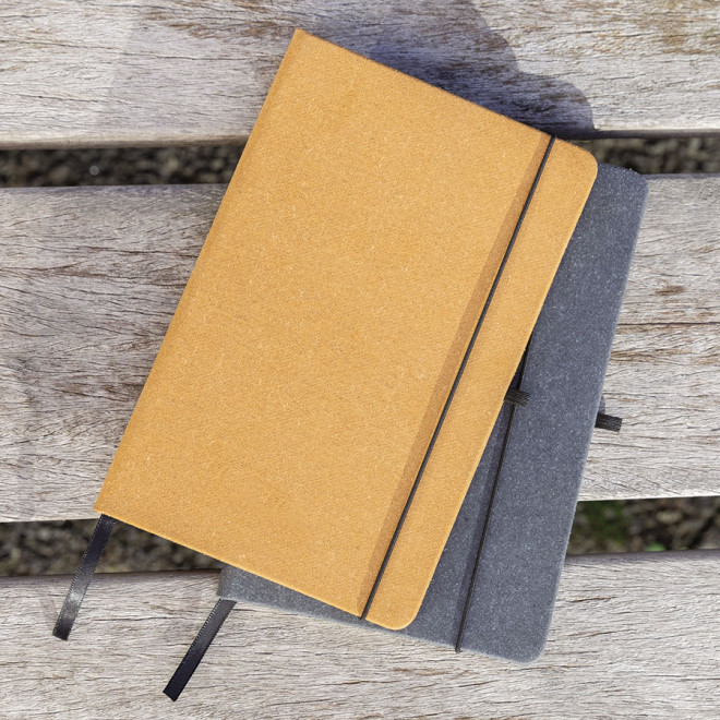 CARNET PERSONNALISÉ A5 EN CUIR RECYCLÉ 'NOSITO'